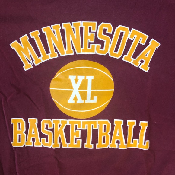 Vintage Minnesota Gophers Basketball T Shirt USA L - Picture 3 of 3